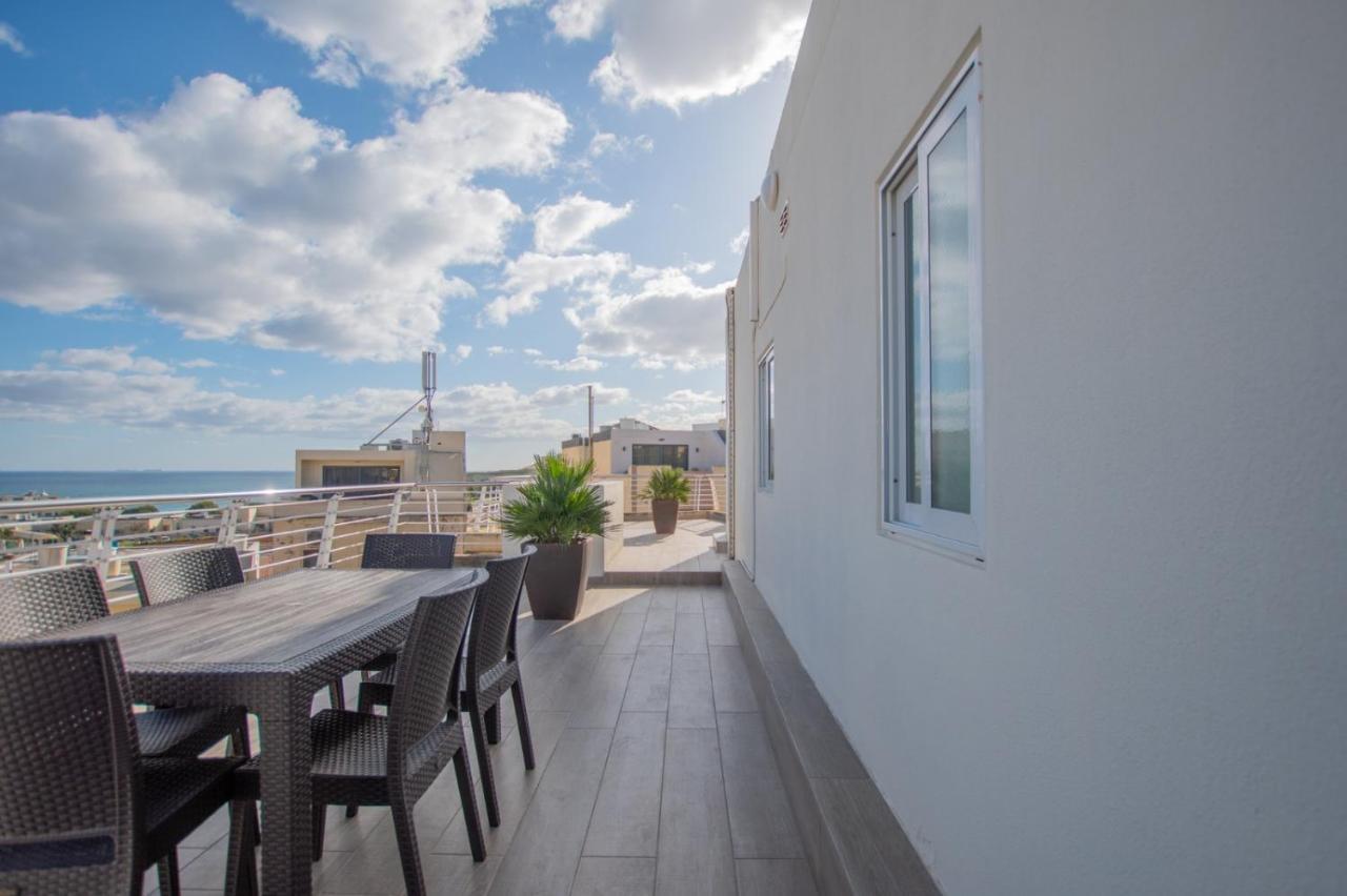 Kernice Penthouse With Sea And Country Views Of Xghajra Dış mekan fotoğraf