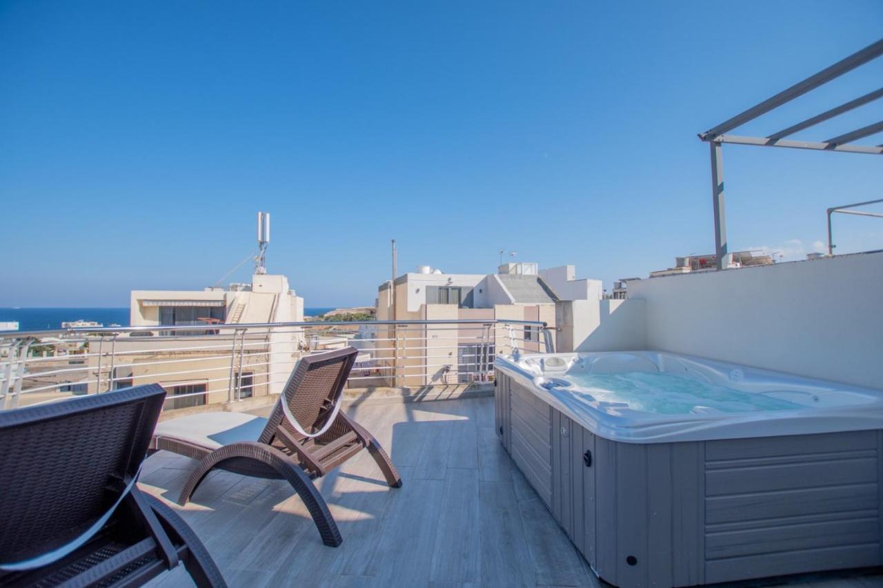 Kernice Penthouse With Sea And Country Views Of Xghajra Dış mekan fotoğraf