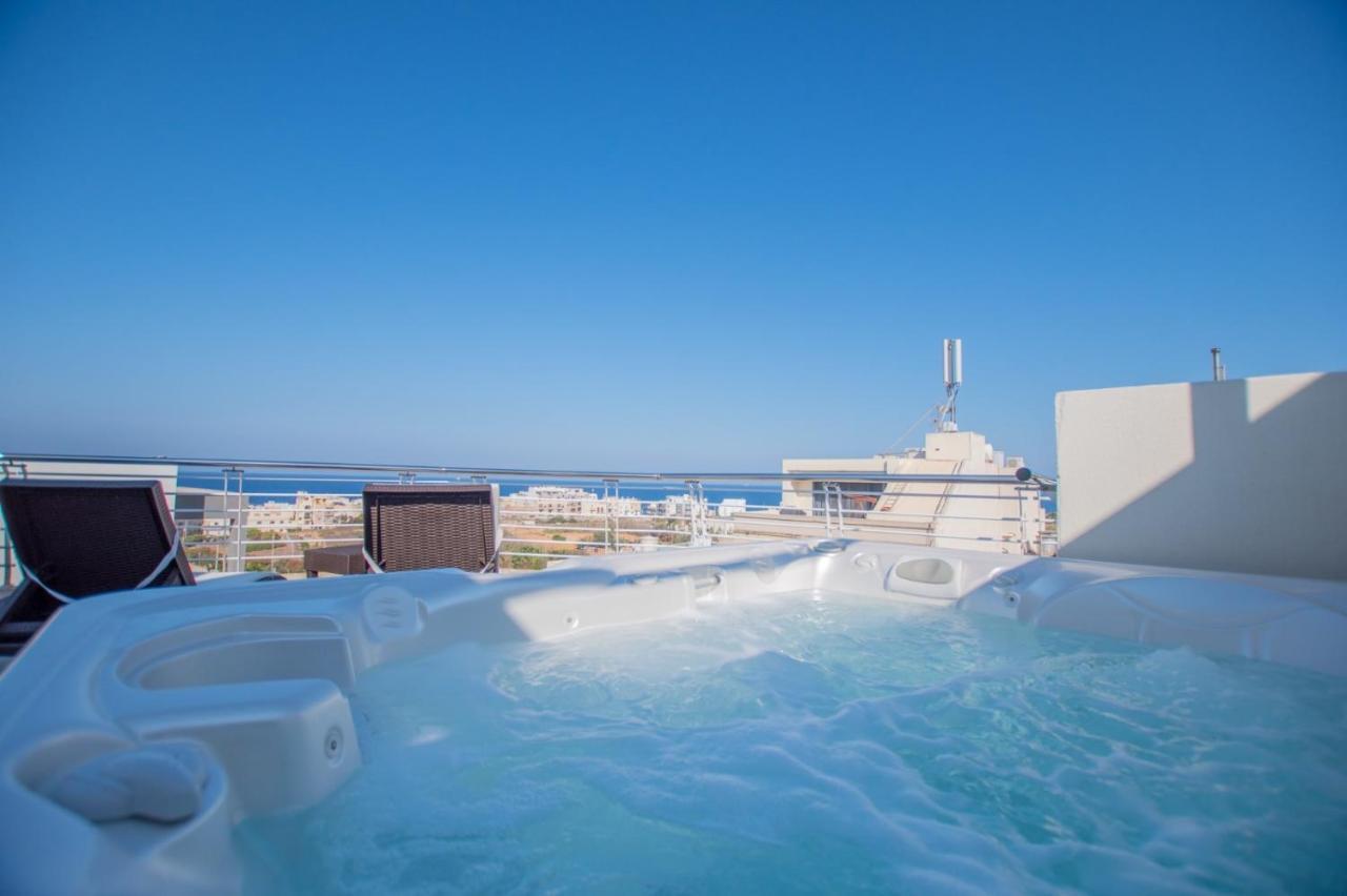Kernice Penthouse With Sea And Country Views Of Xghajra Dış mekan fotoğraf