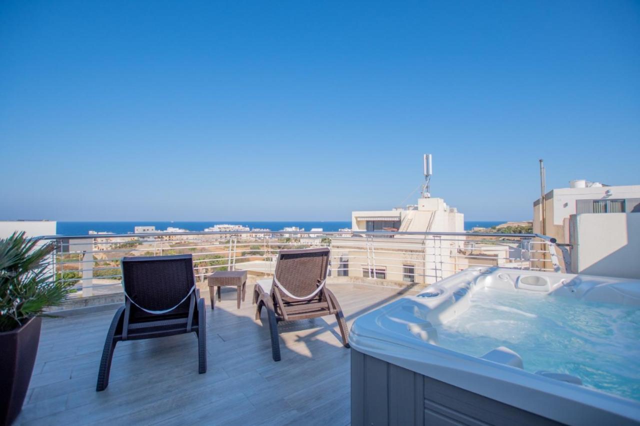 Kernice Penthouse With Sea And Country Views Of Xghajra Dış mekan fotoğraf